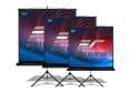 Elite Screens projector screens for home and business use.