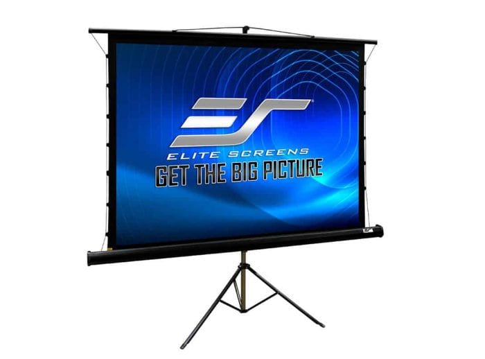85" Tripod Projection Screen for Meeting Rooms Portable 85-inch tripod projection screen for professional presentations and meetings. Easy setup wi.