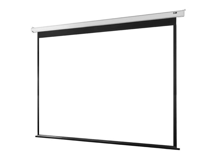 Projection Screen with Motorized Mount Motorized projector screen for home theater and presentations.