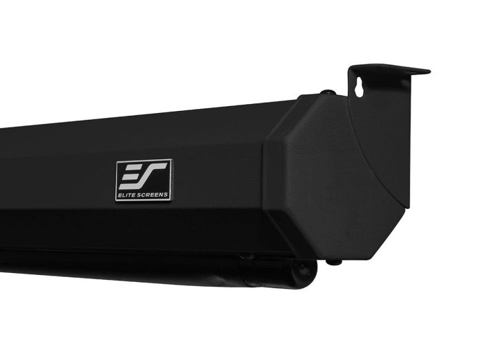 Elite Screens Motorized Projector Screen High-quality motorized projector screen for home theater and presentations.