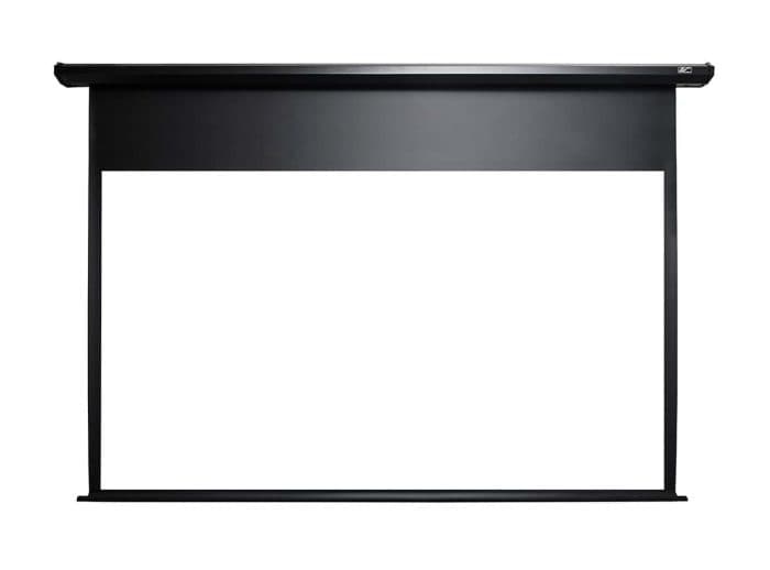 Elite Screens Manual Projector Screen Black manual projector screen for home or office use, easy to install and operate.