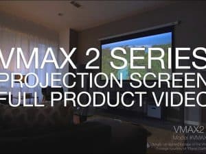 VMAX 2 Motorized Projection Screen Product Video