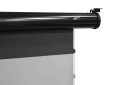 Motorized projector screen for home theater and presentations.