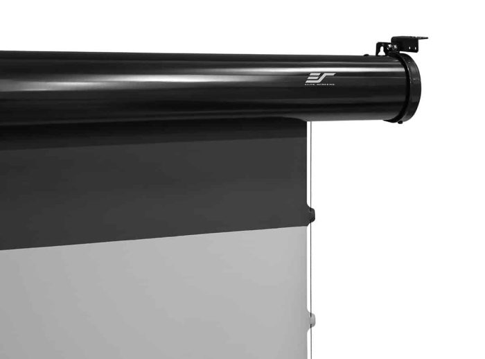 Elite Screens Motorized Projector Screen Motorized projector screen for home theater and presentations.