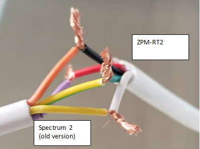 Spectrum 2 color wires