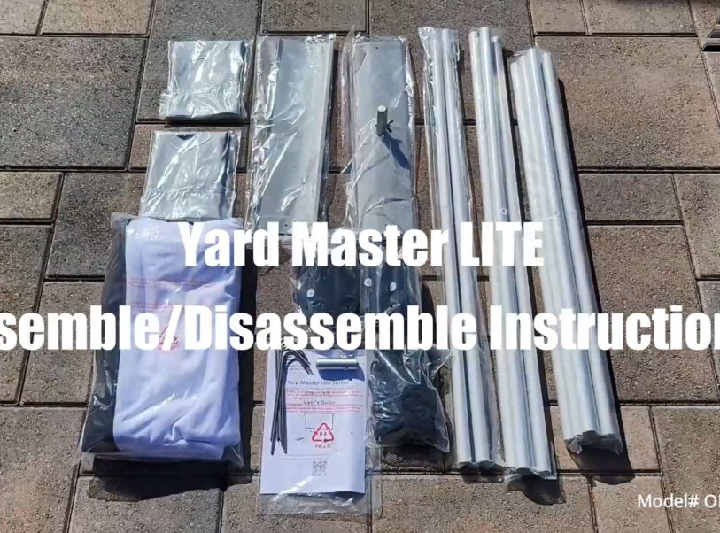 Elite Screens Yard Master Lite Series | Assemble & Disassemble Instructional Video