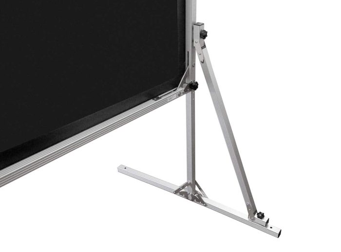 Projection Screen Stand for Home Theater and Business Use Adjustable projection screen stand suitable for home theaters and presentations.