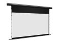Projection screen with black frame, ideal for home theater and business presentations. Easy to insta.