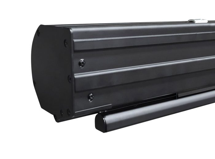 Elite Screens Motorized Projector Screen Motorized projector screen for home theater and business presentations.