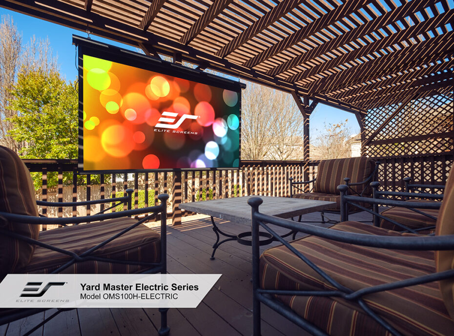 Yard Master Electric Series| DIY Backyard Movie Projector Screen