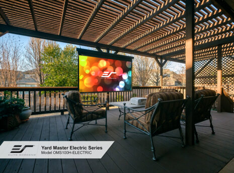 Yard Master Electric Series| DIY Backyard Movie Projector Screen