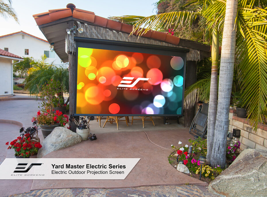 Yard Master Electric Series| DIY Backyard Movie Projector Screen