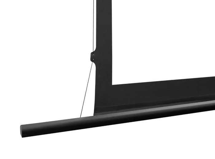 Elite Screens Manual Projector Screen with Mounting Frame Yard Master Tab-Tension 2 Wireless Wright bar