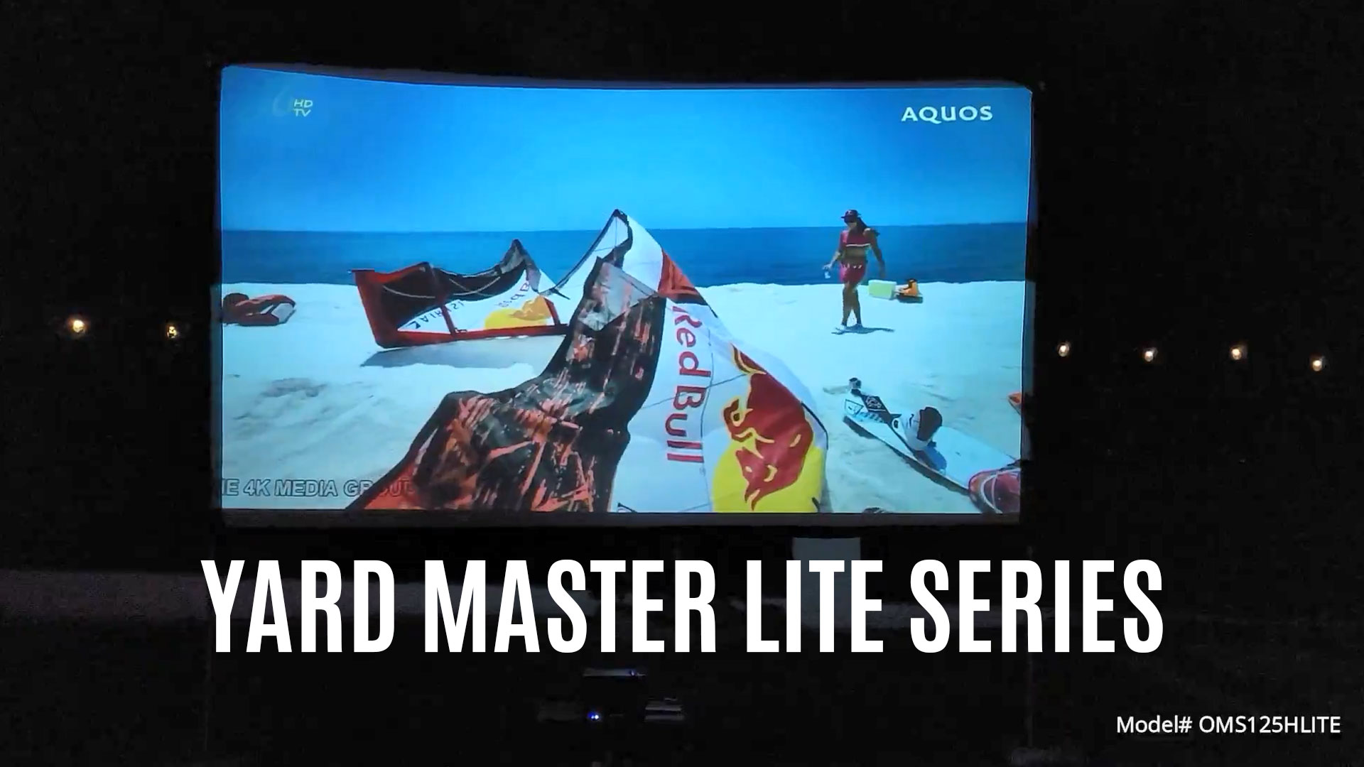 Joeslter G4K Reviews Elite Screens Yard Master Lite Series | Lightweight Outdoor Projection Screen