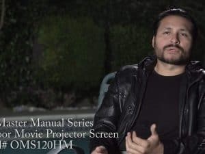 YardMaster Manual All-Weather Projection Screen - Customer Testimonial - Downey, CA