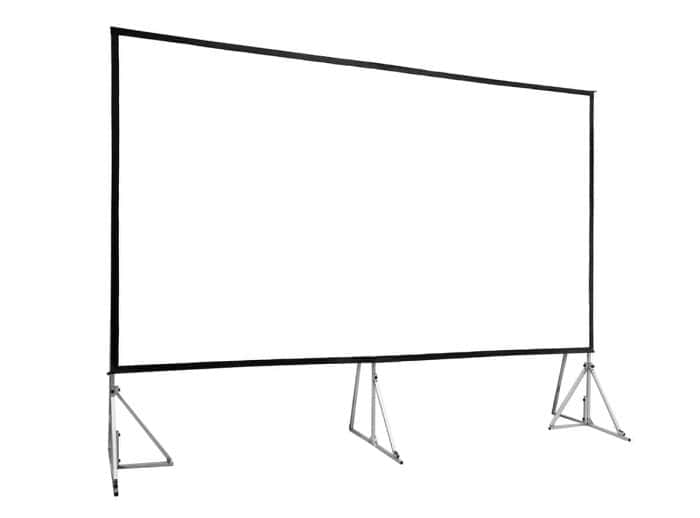 Elite Screens Portable Projector Screen Portable projector screen for home theater and presentations.