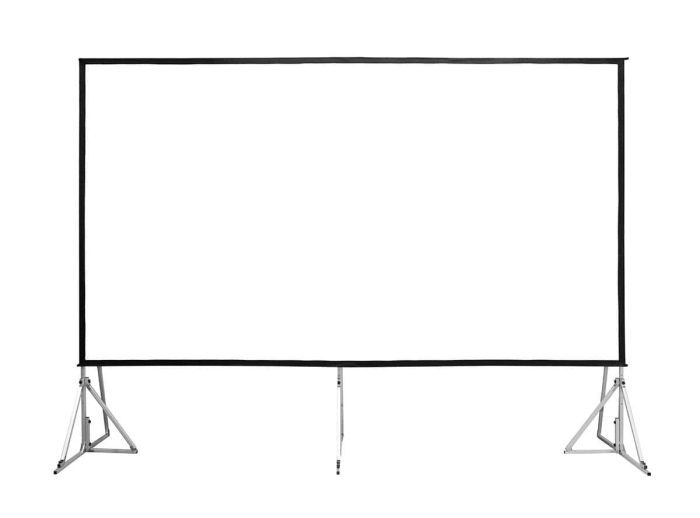 Projection Screen for Presentations and Home Theater Projection screen with tripod stand for presentations and home entertainment. Perfect for classrooms.