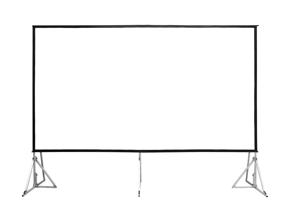 Projection Screen for Presentations and Home Theater Projection screen with tripod stand for presentations and home entertainment. Perfect for classrooms.