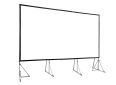 Portable projector screen for presentations and home theater setups. Easy to assemble and ideal for.