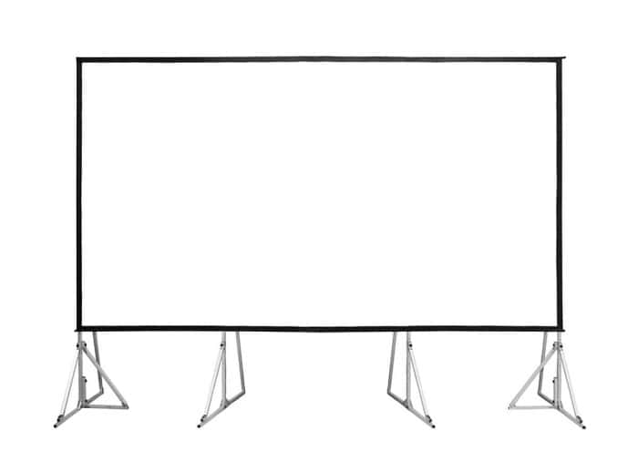 Elite Screens Portable Projector Screen Portable projector screen for home theater and presentations.