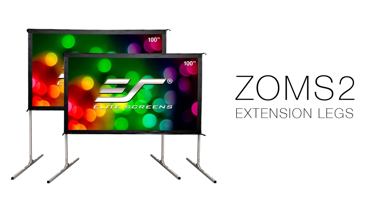 ZOMS2 Extension Legs for Elite Screens\\\' YardMaster II Outdoor Projection Screen