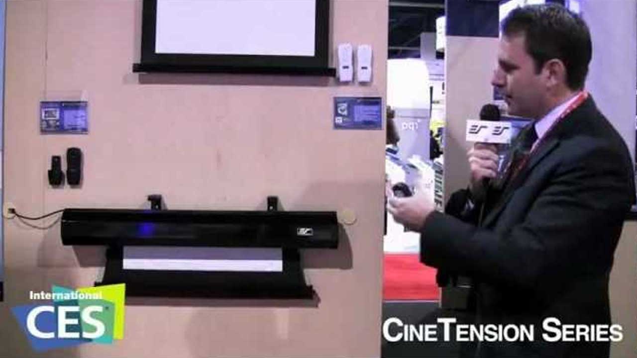 CineTension2 Series live from CES 2012. Las Vegas, NV