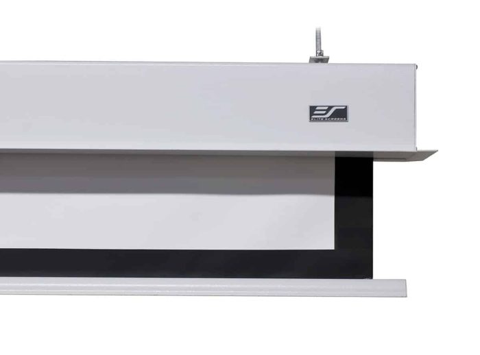 Elite Screens Motorized Projector Screen High-quality motorized projector screen for home and business use.