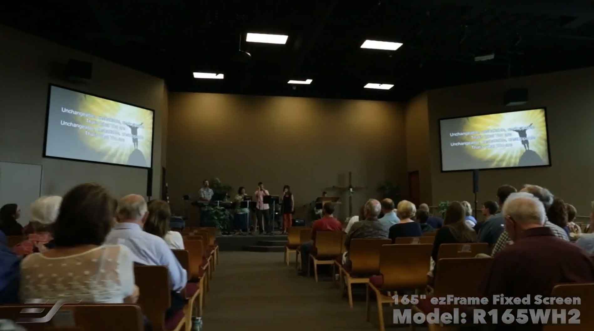 165" ezFrame Series at Faith Community Church