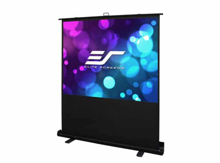 Portable projector screen for home and business use. High-quality, easy to set up, ideal for present.