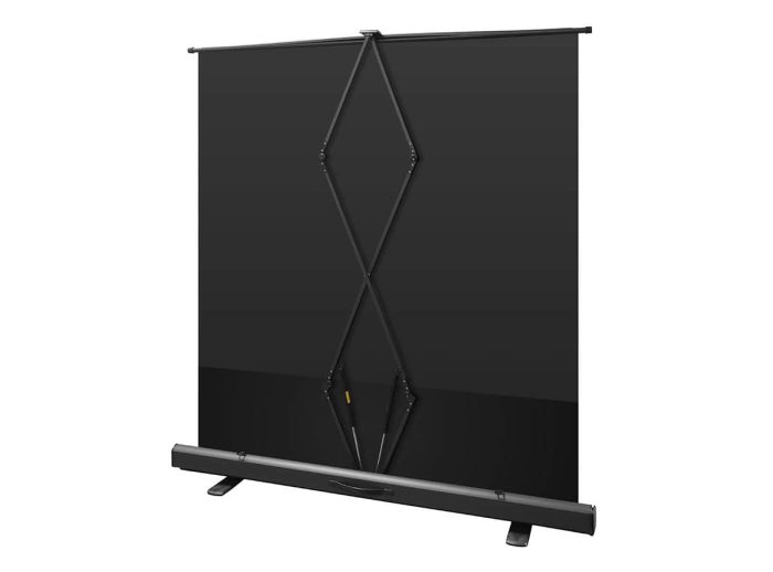 Elite Screens Portable Projection Screen Portable projection screen for home theater and business presentations.