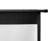 Motorized projector screen for home theater and presentations.