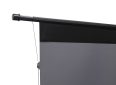 Motorized projector screen for home theater and presentations.