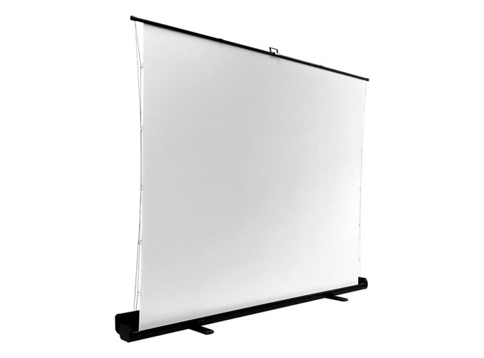 Projection Screen for Presentations and Home Theater Portable projector screen for home theater, presentations, and outdoor use.