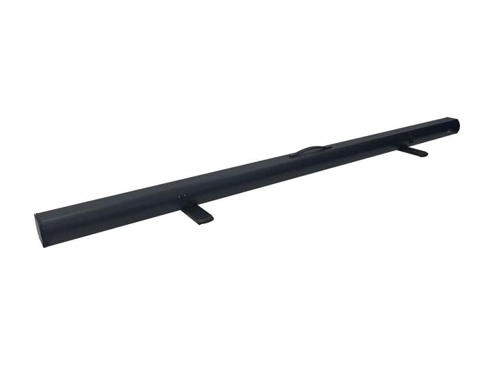 Elite Screens Projector Screen Mounting Bar Durable black projector screen mounting bar for secure installation.