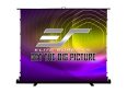 Portable projector screen for home theater and presentations.