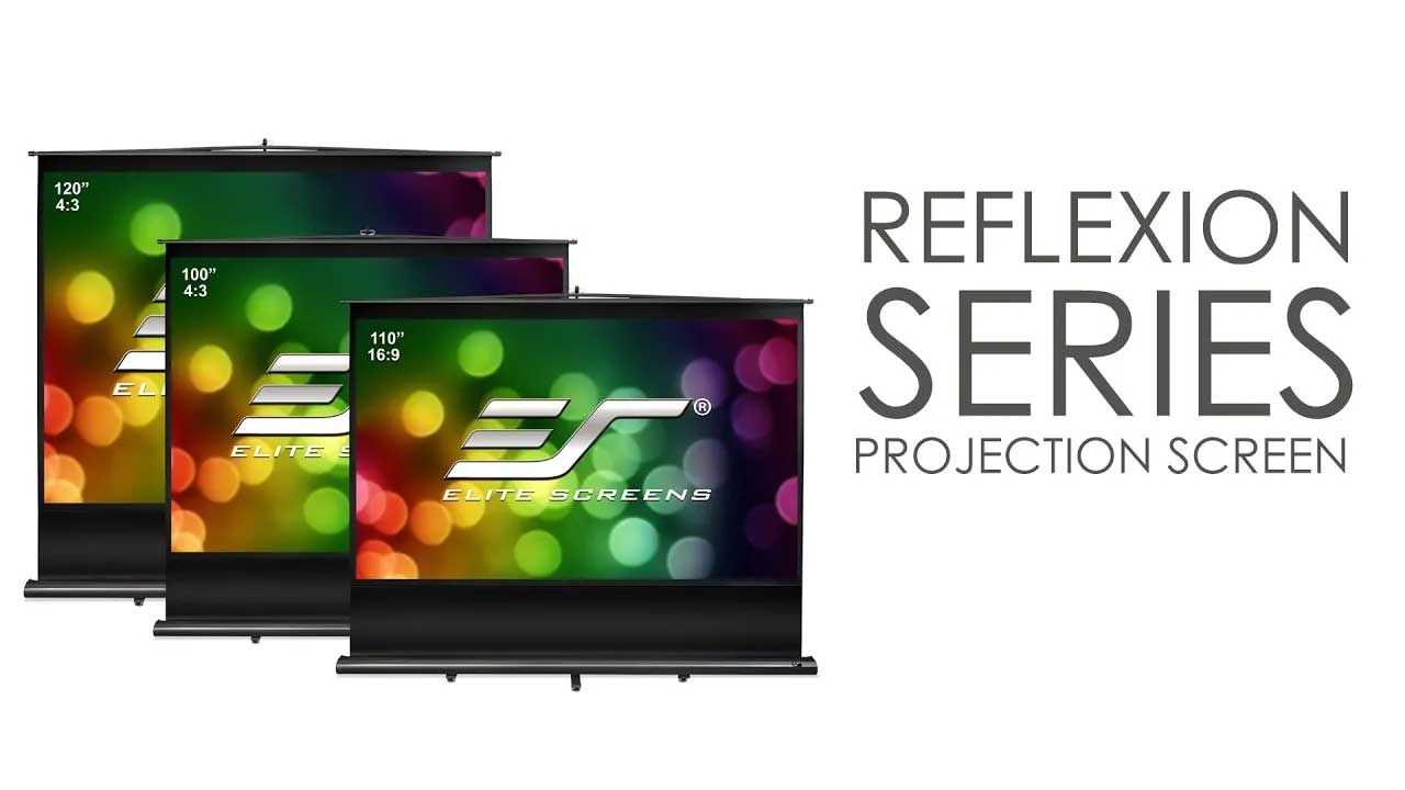 Reflexion Series Portable, "Pull-Up" Projection Screen