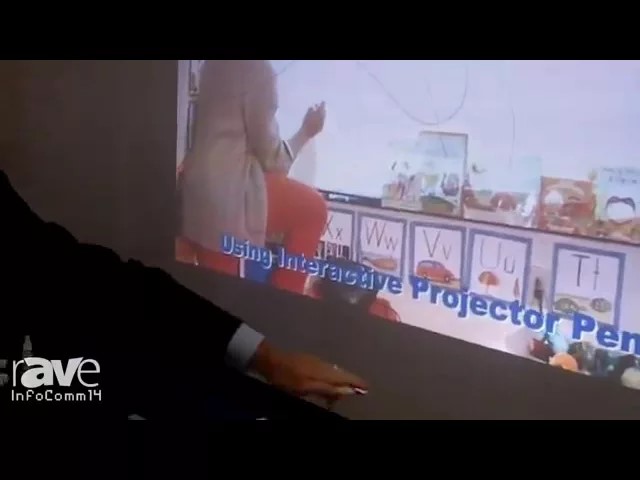 WhiteBoard Universal Projection Screen Live from InfoComm 2014